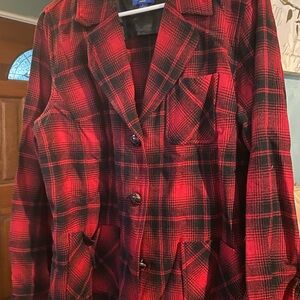 Pendleton Shirt jacket Red Tartan